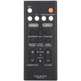 Telecomando per Yamaha FSR78 VAH0130, x-remote, nero