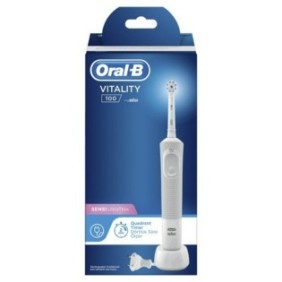 Spazzolino elettrico Oral-B Vitality 100 Sensi Ultra Thin Box, timer, grigio