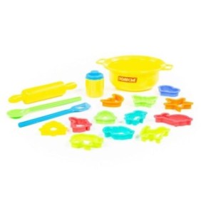 Set accessori da cucina per bambini, Polesie, Plastica, 3+ anni, 20 x 8,5 cm, Multicolor