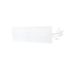 Deflettori orientabili per aria condizionata, 58-108 cm, Bianco