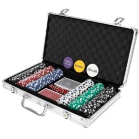 Set poker valigia, 300 fiches