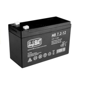 Batteria UPS, Alluminio, 12 V, 7 AH, Nera