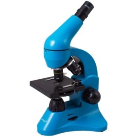 Microscopio azzurro Levenhuk Rainbow 50L