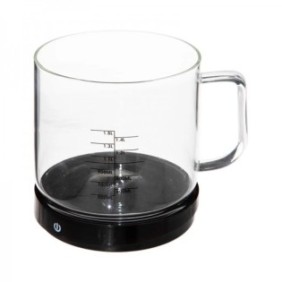Bilancia da cucina digitale a tazza graduata, Five Noir, 5 kg o 1,5 litri
