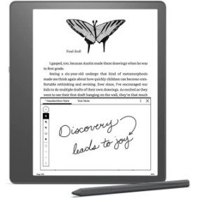 Lettore eBook Amazon Kindle Scribe 2022, 16GB, Premium Pen, Display 10.2" 300 ppi, Wi-Fi, USB C, Grigio