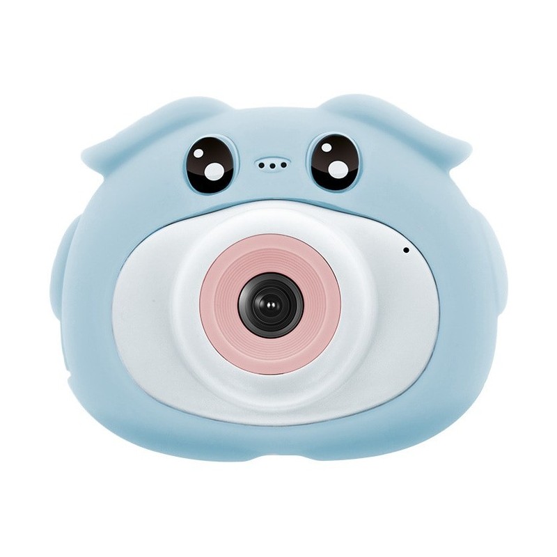 Fotocamera digitale per bambini Maxlife MXKC-100, 3MP, HD, modalità selfie, Blu