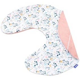 Federa per cuscino gravidanza, Jukki, Cotone, Con cerniera, Motivo floreale, Multicolor