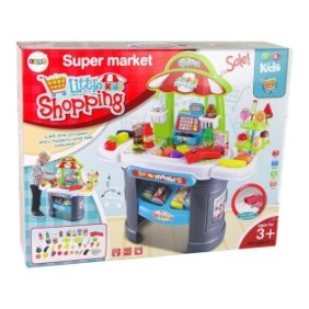 Set da gioco del supermercato, Importazione di giocattoli LEAN, Plastica, 3 anni+, Multicolore