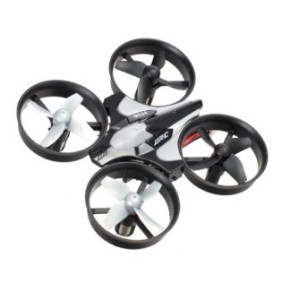Drone RC, JJRC, H36 mini, 2,4 GHz, 4 canali, 6 assi, nero