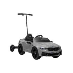 Auto per bambini, Lean Toys, Modello BMW M5, 3 anni+, Nero/Grigio