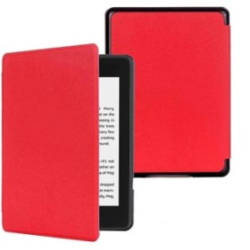 Custodia per Kindle Paperwhite 2021 6,8 pollici ultraleggera Aiyando, rossa