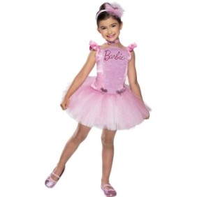 Costume da ballerina Barbie per bambina 122-128 cm