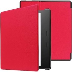 Cover Sigloo per Kindle Oasis 3 2019 e Kindle Oasis 2 2017, modello Simple Red