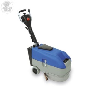 Mop elettrico per pulizia/lavaggio, Aeolus Eolo Home & Professional, Grigio/Blu