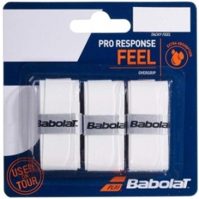 Set di 3 grip strip Babolat Pro Response White