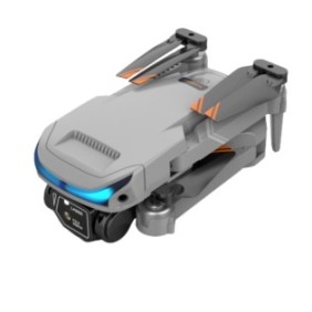 Drone con fotocamera ZEEVOS, pieghevole, quadricottero con telecomando fpv, controllo vocale, funzione evita ostacoli, mantenimento dell'altitudine, due batterie