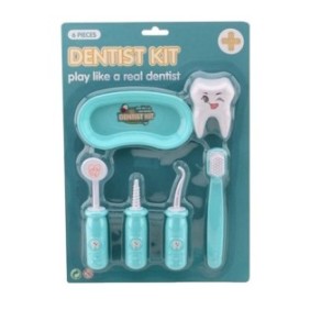 Set da gioco dentista per bambini con 6 accessori, JOHNTOY