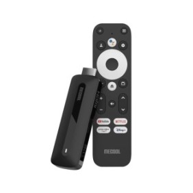 Lettore multimediale, MECOOL, Android TV, KD3, 4K, Netflix/Disney+, Nero