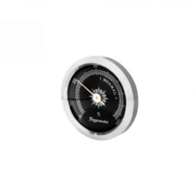 Igrometro analogico Angelo, ideale per il controllo dell'umidità in vari ambienti, diametro 45 mm, nero