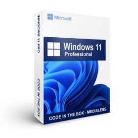 Windows 11 Pro 64 bit, codice nella confezione - senza supporti