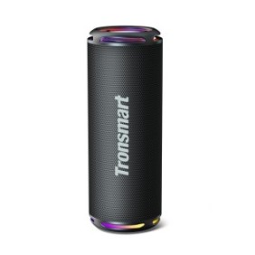 Tronsmart T7 Lite Altoparlanti Bluetooth portatili 5.3 da 24 W, spettacolo di luci arcobaleno, riproduzione 24 ore, waterproof IPX7, nero