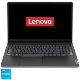 Laptop Lenovo V15 G3 IAP con processori Intel® Core™ i3-1215U fino a 4,40 GHz, 15,6", Full HD, 8 GB, SSD sì 256 GB, grafica Intel® UHD, senza sistema operativo, Business Black