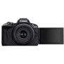 Fotocamera mirrorless Canon EOS R50 + obiettivo RF 18-45 mm, nera