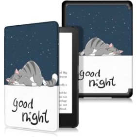 Cover per Kindle Paperwhite 2021 6,8 pollici ultraleggera Aiyando, gatto assonnato