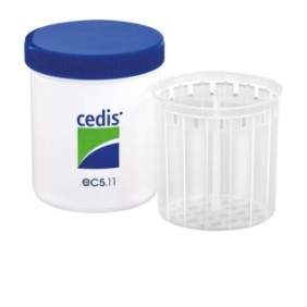 Contenitore CEDIS eC5.11 per la pulizia degli apparecchi acustici