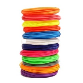 Set di 20 filamenti 3D, 100 m, Multicolor