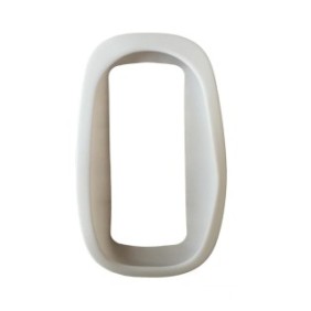 Cover protettiva per mouse, compatibile con Apple Magic Mouse, silicone resistente, bianco