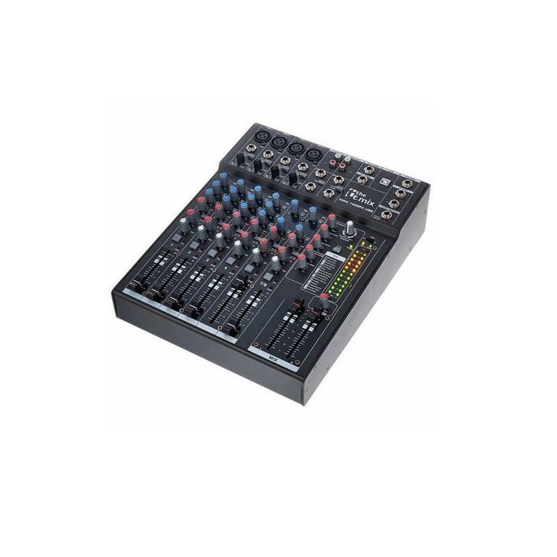 Il mixer audio USB t.mix xmix 1002 FX, 4 ingressi microfono/linea XLR