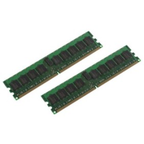 Set di 2 moduli di memoria, CoreParts, 4 GB, 400 Mhz, DDR2, multicolore