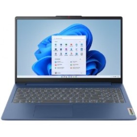 Laptop Lenovo IdeaPad Slim 3, 15.6" Full HD, AMD Ryzen™ 3 7320U fino a 4.1 GHz, 8 GB RAM LPDDR5 5500, SSD sì 512 GB, AMD Radeon, Windows 11 Home, Abyss Blue LPDDR5