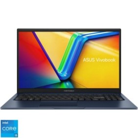 Notebook ASUS VivoBook 15 A1504ZA con processori Intel® Core™ i5-1235U fino a 4,4 GHz, 15,6", Full HD, IPS, 8 GB, SSD sì 512 GB, scheda grafica Intel® UHD, senza sistema operativo, Quiet Blue