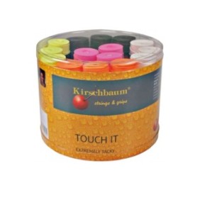 Set da 60 overgrip Kirschbaum Touch IT, multicolore, spessore 0,5 mm