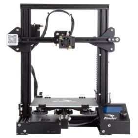 Stampanti 3D Creality 3D Ender-3 V2 Kit di autoassemblaggio con sensori di filamento intelligenti Nero