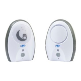 Baby monitor audio PNI B6500 wireless, interfono, con lampada notturna, funzione Vox e cercapersone, sensibilità del microfono regolabile