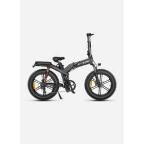 Bicicletta elettrica pieghevole ENGWE X20, doppia batteria - 14,4 Ah e 7,8 Ah, 750 W, 48 V, autonomia 100 km, 40 km/h massimo, Nero