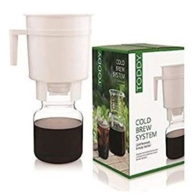 Pressa caffè dinamometrica, Toddy, Compatibile con Belogia, Nero/Bianco