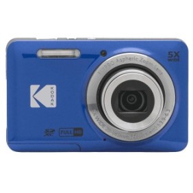 Fotocamera Kodak PixPro FZ55, 16 MP, Zoom 5X, Vlogging, Full HD – 1080p, Blu