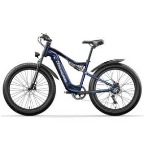 Bici elettrica Shengmilo MX03, motore BAFANG peak da 1000 W, batteria Samsung 48V17.5AH, Shimano 7 velocità