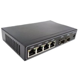 Switch Datamaxx 10/100M 4 porte POE+ e 2 porte SFP gigabit
