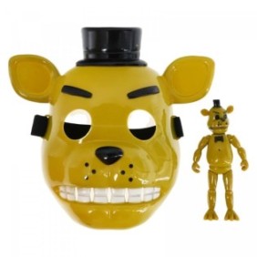 Set maschera e personaggio Freddy, 25 cm, verde, 3 anni