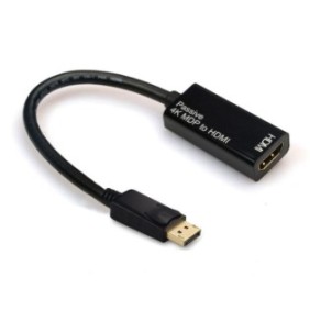 Adattatore DisplayPort (DP)-HDMI attivo, qualità eccellente, supporta la risoluzione UHD 4K