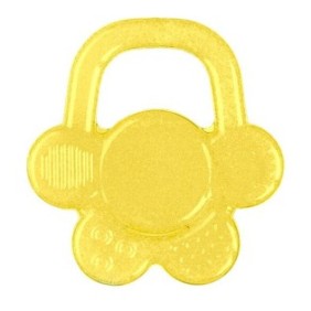 Anello in gomma con gel Baby Ono Floricica Yellow