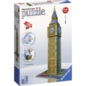 Puzzle 3D Ravensburger - Big Ben, 216 pezzi