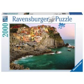 Puzzle Ravensburger - Cinque Tere, Italia, 2000 pezzi