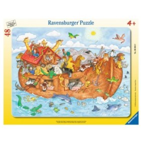 Puzzle Ravensburger - L'Arca di Noè, 48 pezzi