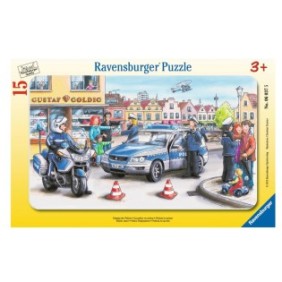 Puzzle Dipartimento di Polizia di Ravensburger, 15 pezzi